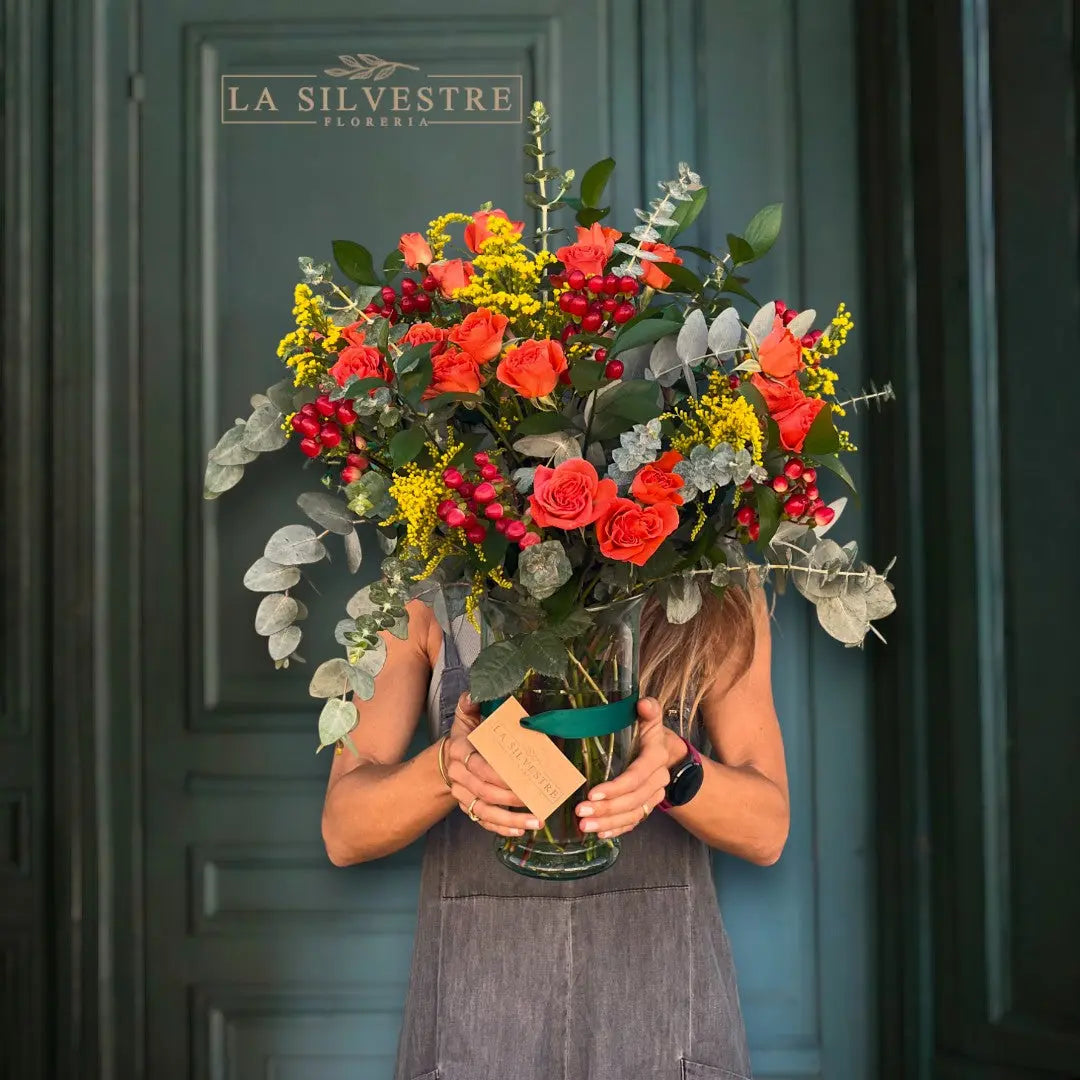 ARREGLO DE FLORES PARA CONDOLENCIAS CALIDA| Flores a domicilio | Florería La Silvestre
