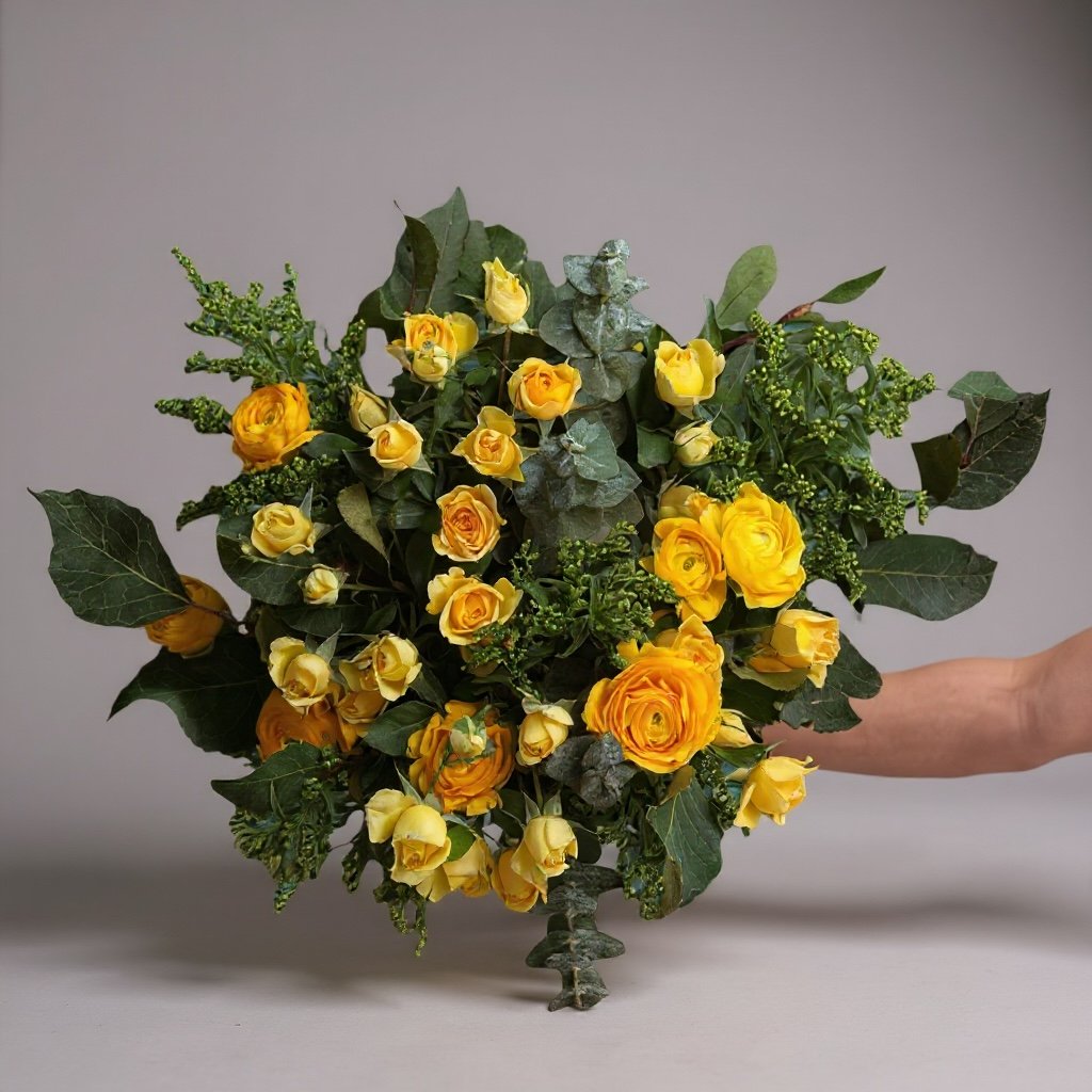 ramos-de-flores-amarillas-y-blancas | Flores a domicilio | Florería La Silvestre
