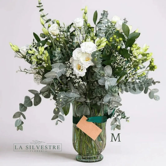   ARREGLO DE FLORES PARA CONDOLENCIAS PURA| Flores a domicilio | Florería La Silvestre