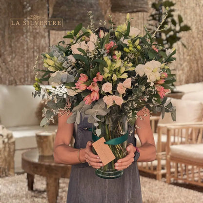  ARREGLOS FLORALES PARA CUMPLEAÑOS AURORA| Flores a domicilio | Florería La Silvestre