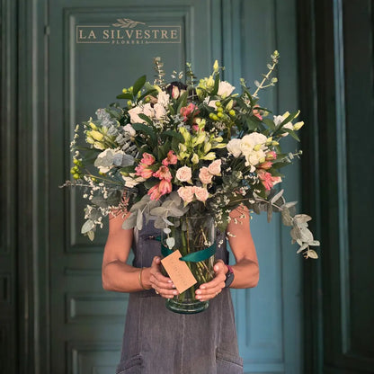   ARREGLOS FLORALES PARA CUMPLEAÑOS AURORA| Flores a domicilio | Florería La Silvestre