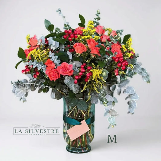   ARREGLOS FLORALES PARA CUMPLEAÑOS CALIDA| Flores a domicilio | Florería La Silvestre