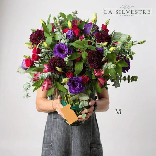   ARREGLOS FLORALES PARA GRADUACION CARMESI| Flores a domicilio | Florería La Silvestre