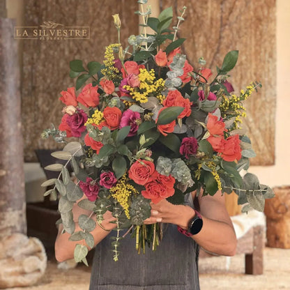   RAMOS DE FLORES PARA CONDOLENCIAS CALIDA| Flores a domicilio | Florería La Silvestre