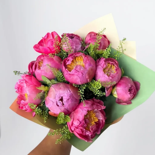 RAMO PEONIAS CORAL CHARM