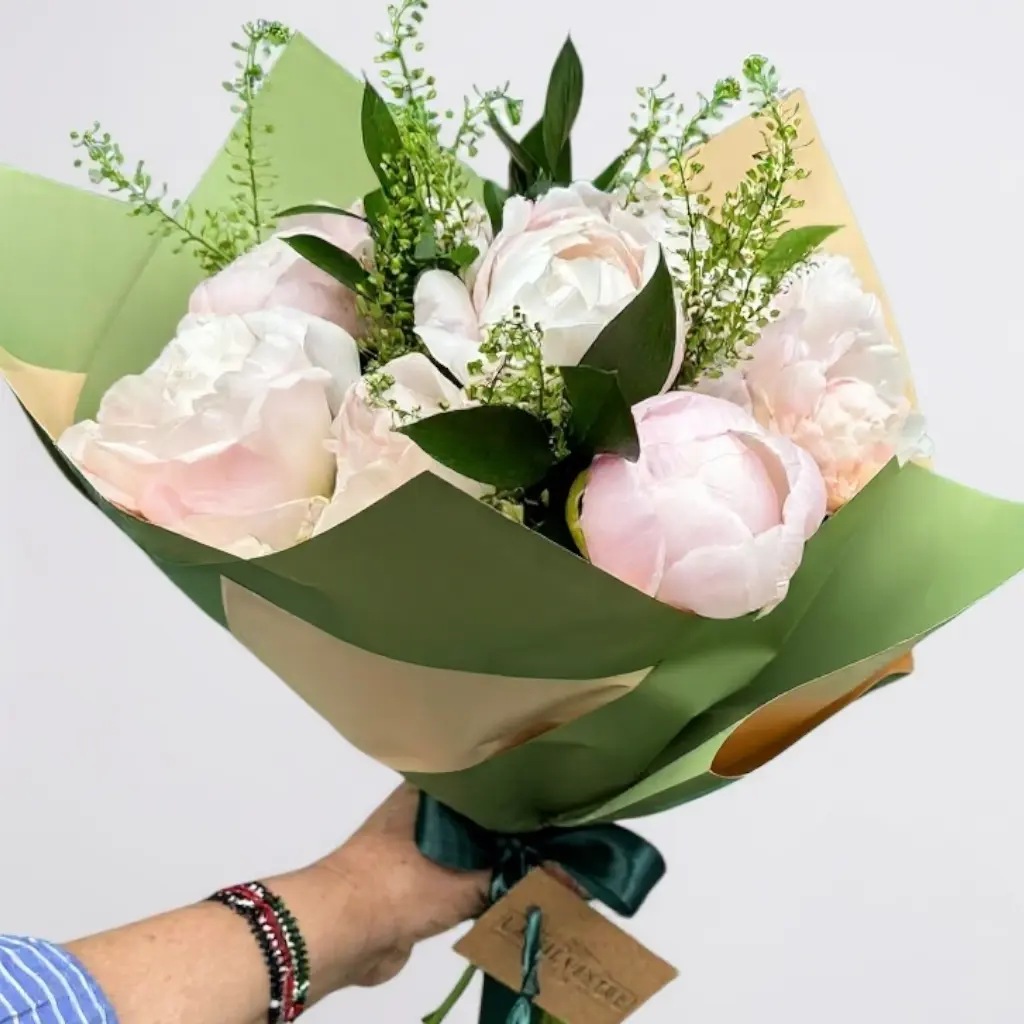 RAMO PEONIAS ROSADAS