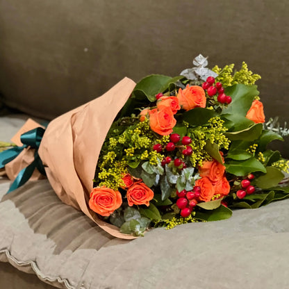   RAMOS DE FLORES PARA CONDOLENCIAS CALIDA| Flores a domicilio | Florería La Silvestre